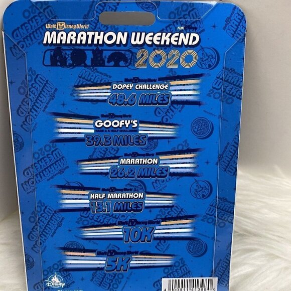 NEW DISNEY PARKS 2020 Run Disney Marathon Weekend Ornament - Picture 7 of 8